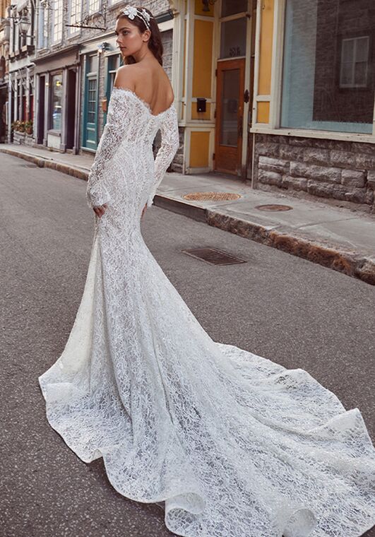 Calla Blanche 124114 Sonya Mermaid and Trumpet Wedding Dress - 2