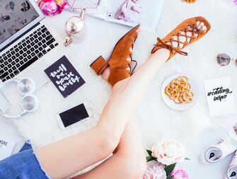 Wedding planning and inspiration scrapbook