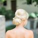 Classic Low Chignon Bridal Updo