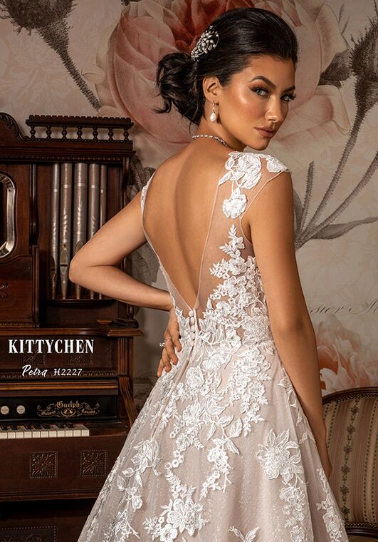 KITTYCHEN PETRA, H2227 A-Line Wedding Dress - 3