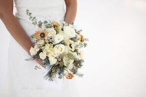 Winter Greens Bridal Bouquet