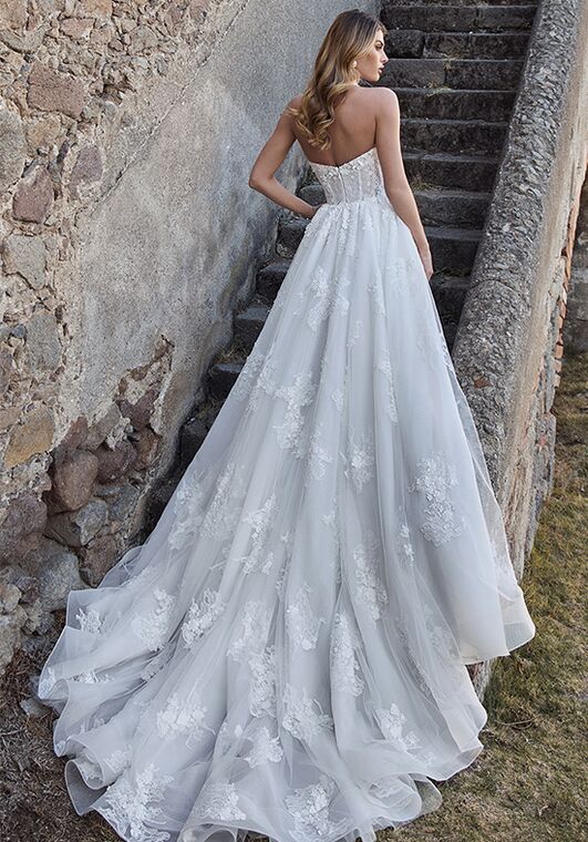 Calla Blanche 125263 Lale Sheath Wedding Dress - 2