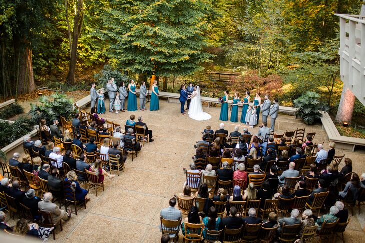 Outdoor Woodland Same-Sex Ceremony
