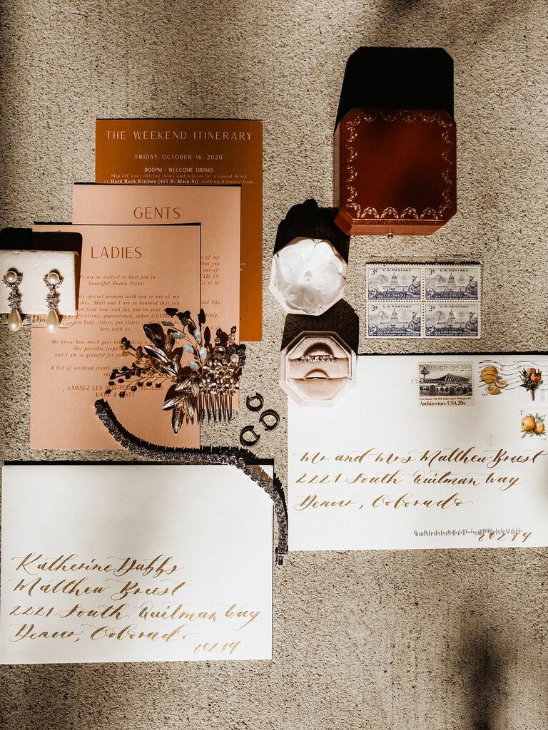 how to choose wedding stationery design retro