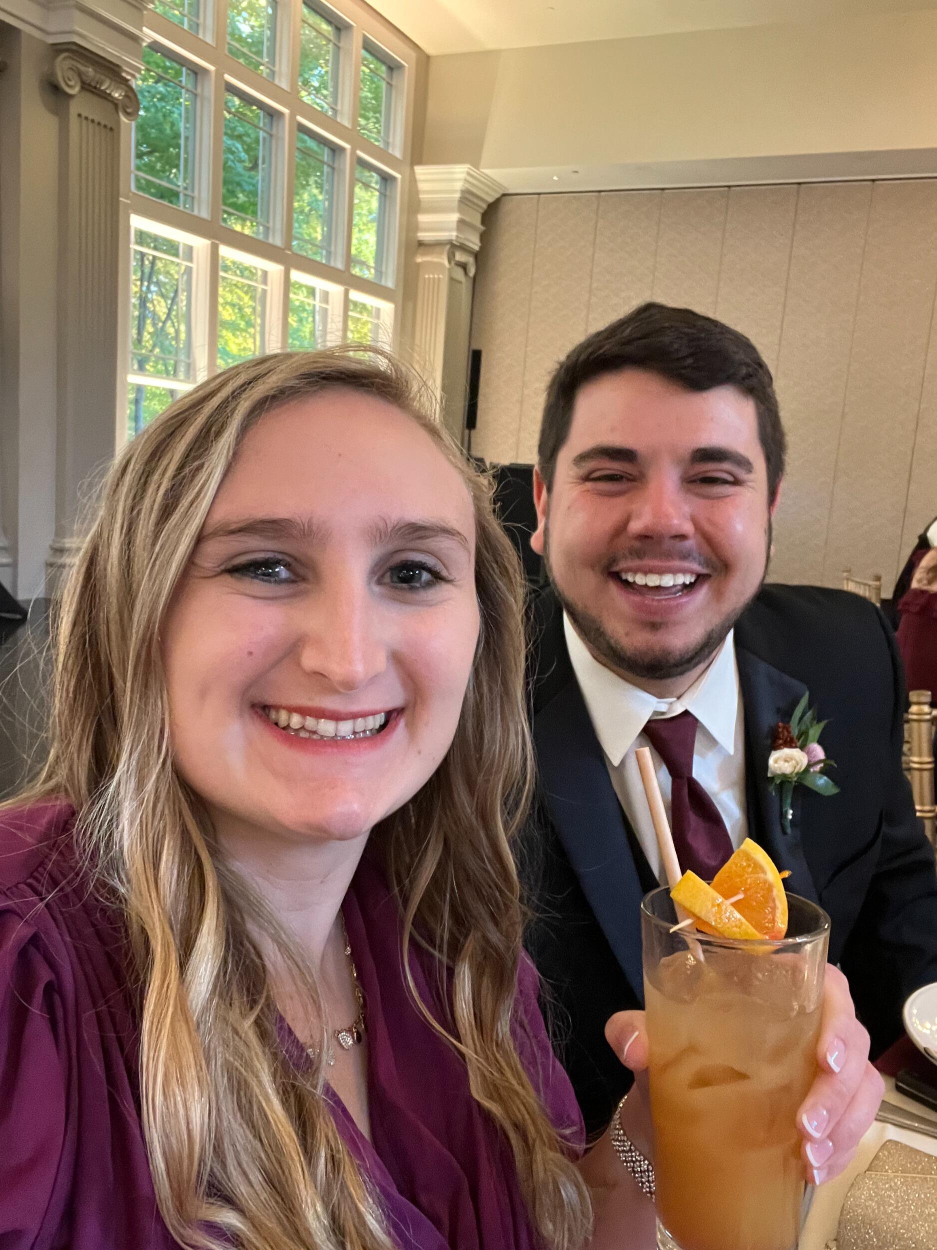 Best Man and Baby Wrangler for Evan's brother's wedding!