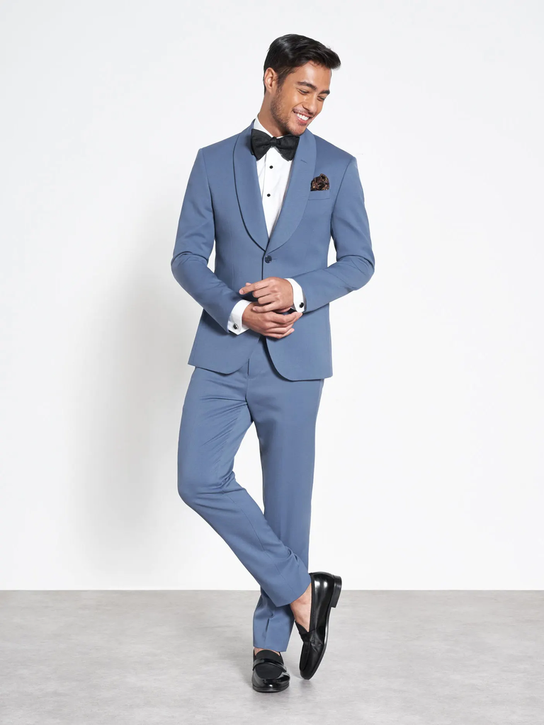 Best Blue Wedding Suits in Navy, Royal, Dusty & Light