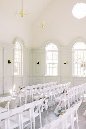 Minimalist White Ceremony