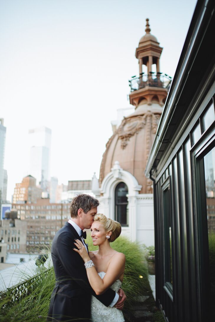 Whitney Pizale (29 and a bridal accessory designer) and Ryan Dzierniejko (36 and a lawyer) pulled off an intimate affair at the NoMad Hotel for their 