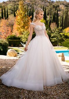 Casablanca Bridal 2374 Rosalie Ball Gown Wedding Dress