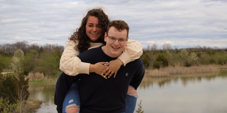 Kamri & Gabe Home Page Banner