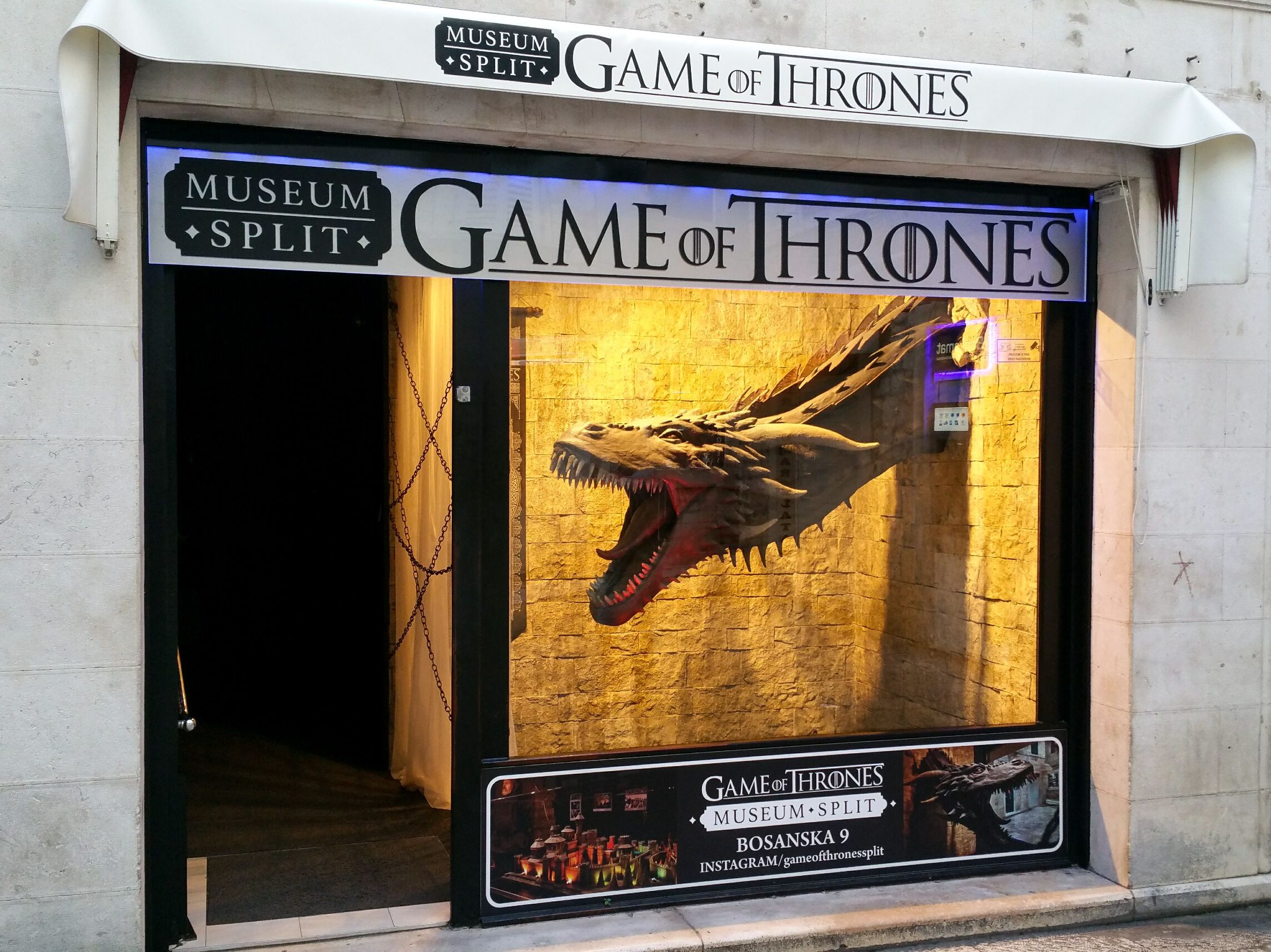 Picture of Game of Thrones Museum Split