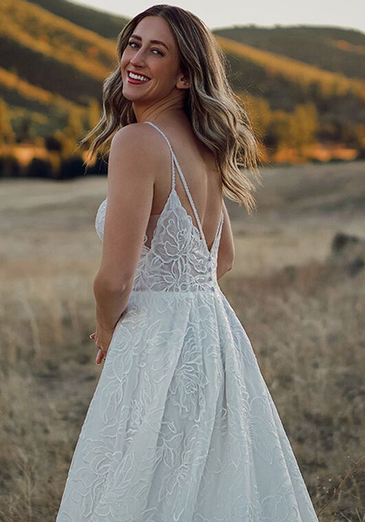 Essense of Australia D3311 Ball Gown Wedding Dress - 4