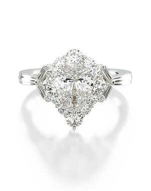 James Allen Pear Cut Engagement Ring