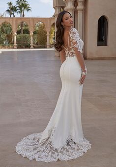 Sincerity Bridal 44418 Fit-and-Flare Wedding Dress