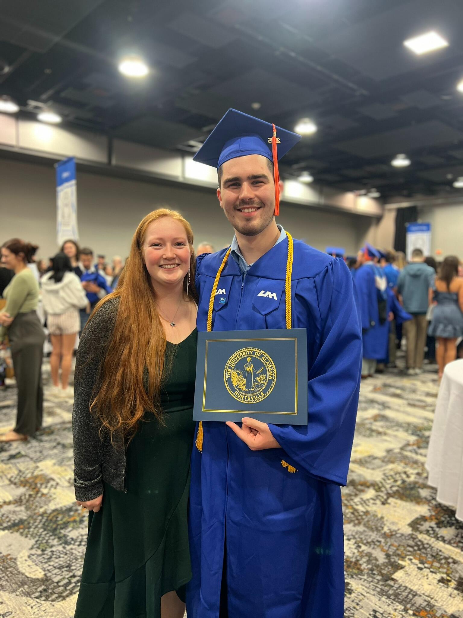 Isaiah Graduated from UAH