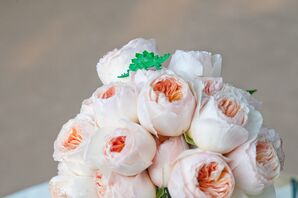 Soft Pink Garden Rose Bouquet