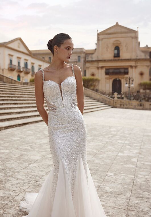 Whisper of Temptation by Ricca Sposa Asti 25-026 Mermaid and Trumpet Wedding Dress - 4