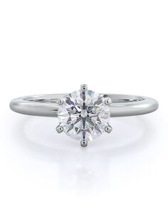 With Clarity Classic Marquise, Pear, Round, Oval Cut Engagement Ring