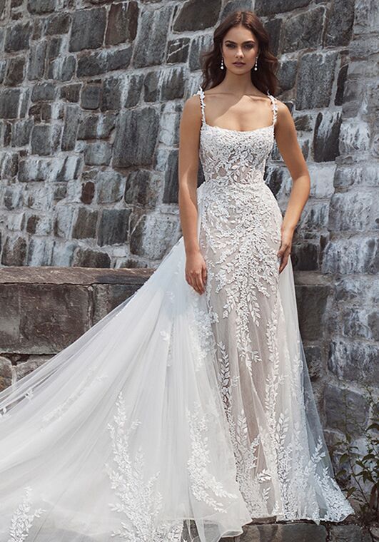 Calla Blanche 124105 Shaughna Sheath Wedding Dress - 4