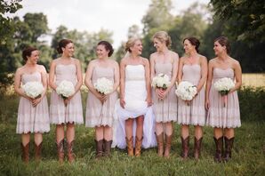 cheap country bridesmaid dresses