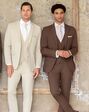 BLACKTIE METRO Cocoa Wedding Suit Brown Tuxedo - thumbnail - 3