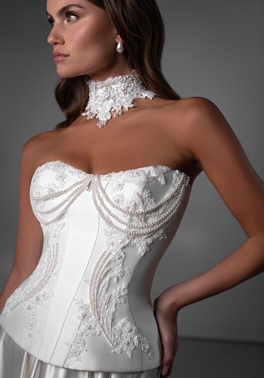 Martina Liana Luxe LE1439 A-Line Wedding Dress - 2