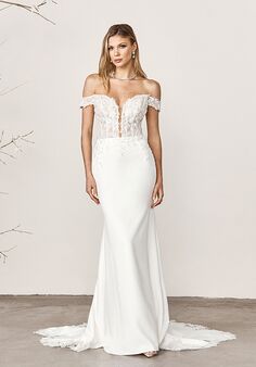 Sincerity Bridal 44390 Fit-and-Flare Wedding Dress