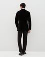 Suit Shop Men's Black Velvet Peak Lapel Tuxedo Tuxedo - thumbnail - 3