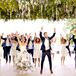 Bridal Party Grand Entrance to "Uptown Funk"