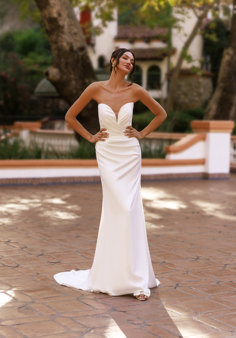 Moonlight Tango T182 Mermaid and Trumpet Wedding Dress