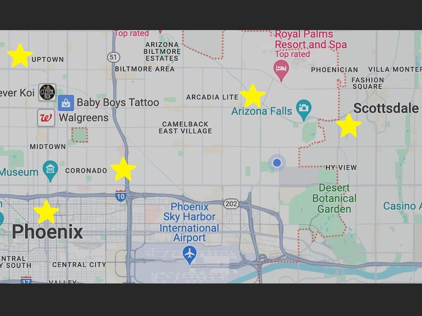 Picture of Favorite Areas for Airbnbs