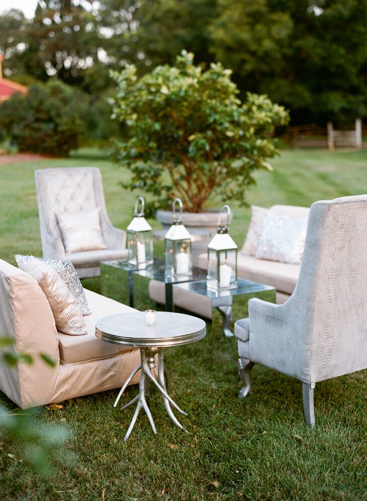 Metallic Luxe Lounge Furniture