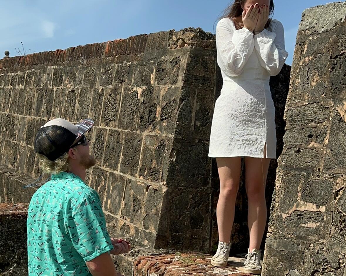 Picture of She said yes! 