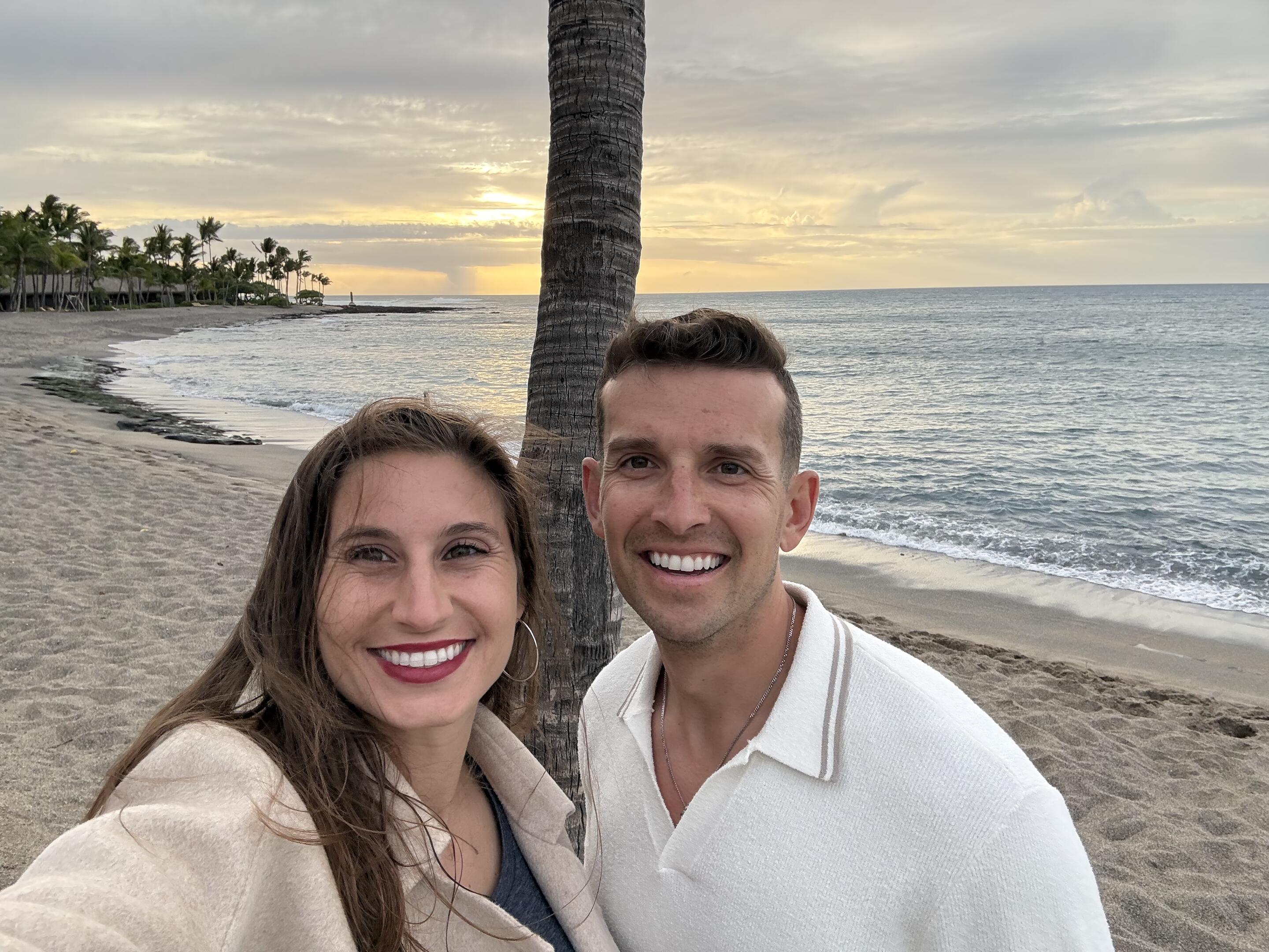 Babymoon in Hawai’i; 3rd trip there together!