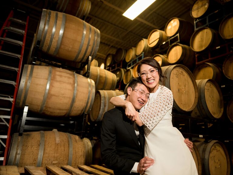 Brewery wedding venue in Everett, Massachusetts.