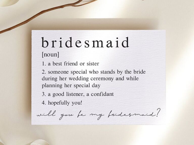 My Bridesmaid?\