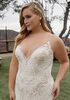 Casablanca Bridal 2424 Brooklyn Mermaid Wedding Dress - thumbnail - 2