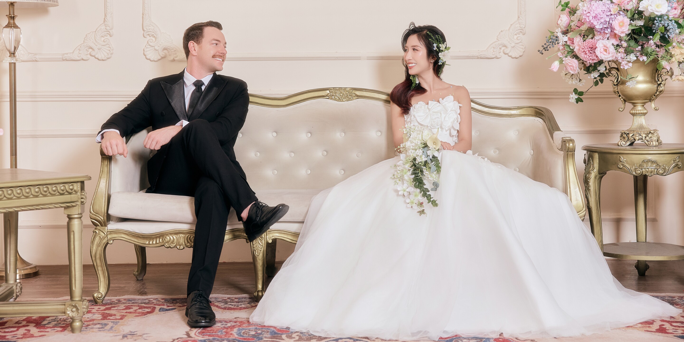 Amy Linh & Jordan Home Page Banner
