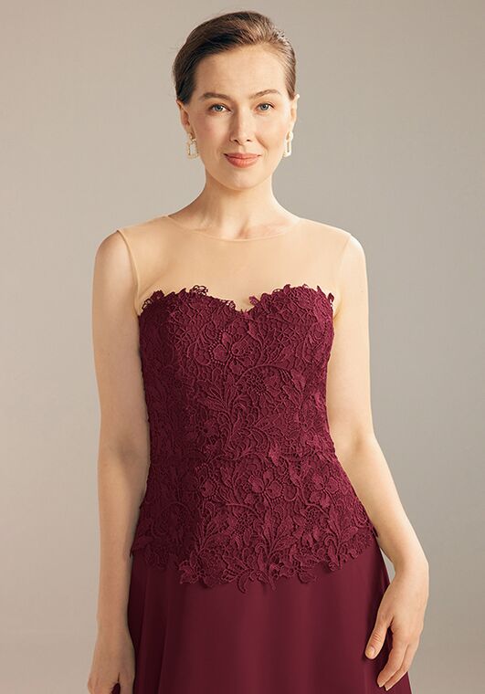 AW Bridal AW Matana Dress Red Mother Of The Bride Dress - 3