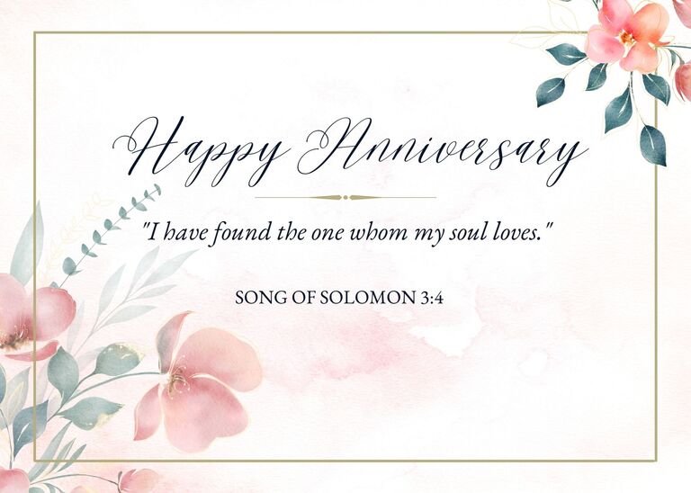 Anniversary Bible verse - Song of Solomon 3:4