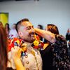 Bold Colors and Epic Fashion Set Apart This Wedding at The Children's Museum of Denver in Colorado