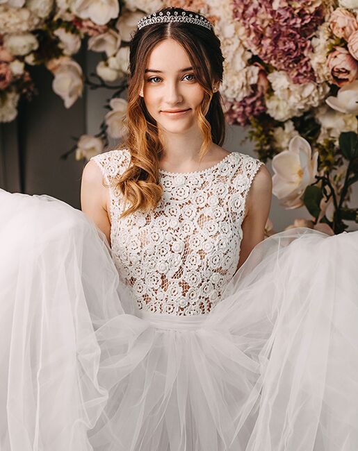AW Bridal AW BRIDAL Crystal Tiara Crowns for Women - Sparkling Princess Tiara for Bride, Fashion Bridal Headband Hair Accessories for Wedding Birthday Prom Silver Silver Tiara - 4