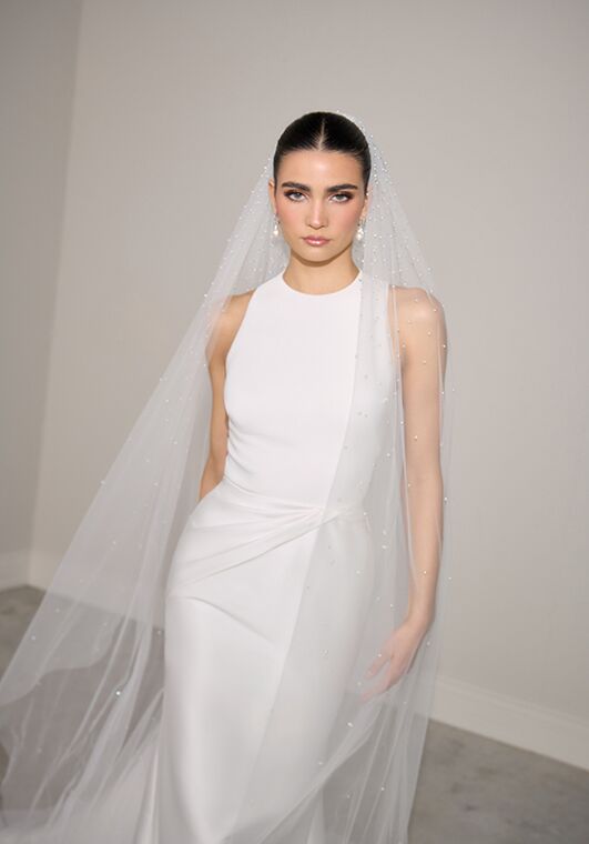 Justin Alexander Signature Isolde Fit-and-Flare Wedding Dress - 2