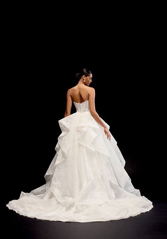 Justin Alexander Signature Nisha Ball Gown Wedding Dress - 3