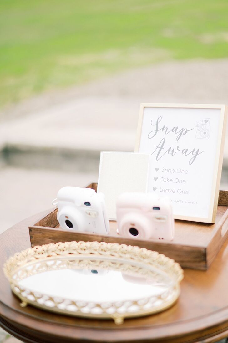 Polaroid Camera Guest Book Alternative