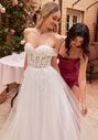 Ladivine CD827W Ball Gown Wedding Dress - thumbnail - 2