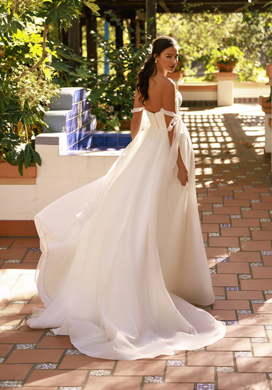 Moonlight Tango T193 A-Line Wedding Dress - 2