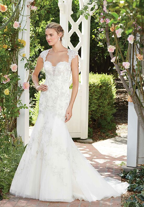 Casablanca Bridal Style 2277 Hibiscus Mermaid Wedding Dress - 1