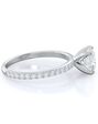 With Clarity Classic Princess, Asscher, Cushion, Emerald, Marquise, Pear, Radiant, Round, Oval Cut Engagement Ring - thumbnail - 2
