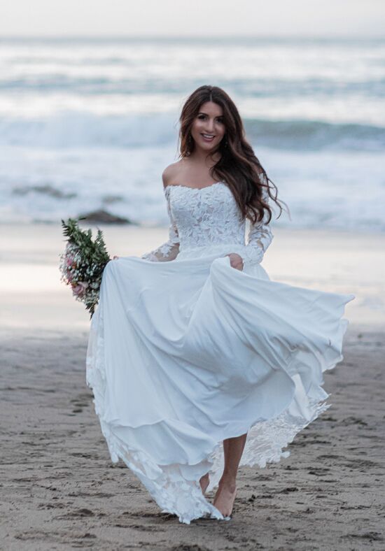 Essense of Australia D3332 A-Line Wedding Dress - 1